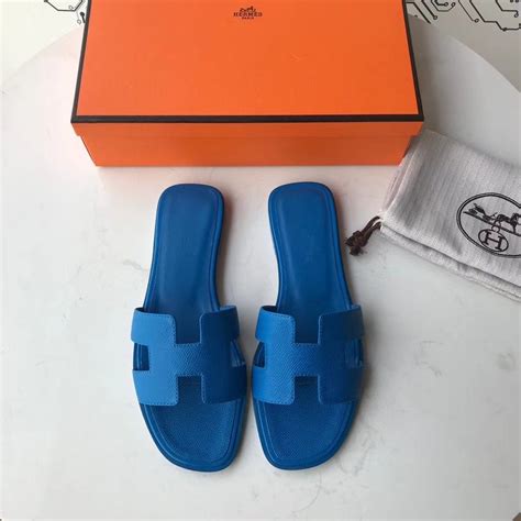 hermes slippers namaak|Hermes blue shoes for women.